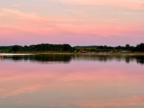 Sunset at Hejlsminde